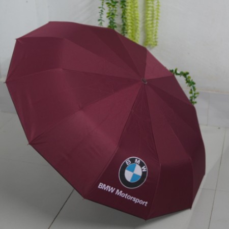 BMW 16 ribsUmbrella Meroon